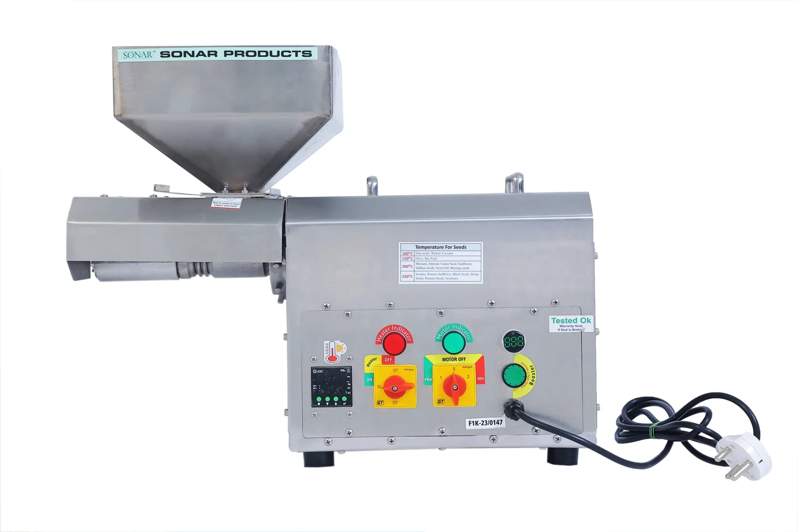Commercial Cold Press Oil Machine SA-2023