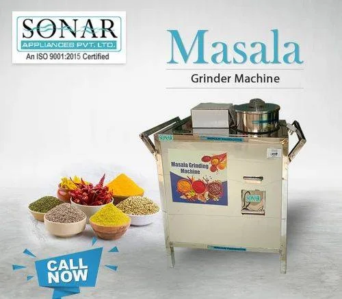 Semi-Automatic Masala Grinder