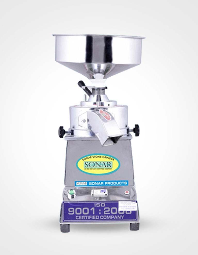 Sonar Stainless Steel Stone Grinder, Flour Mill, Atta Chakki (Motor- 1 HP)